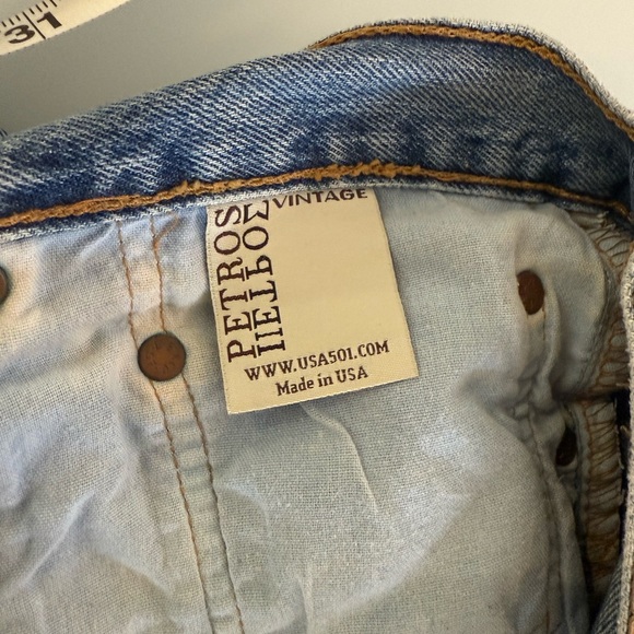 Vintage 1993 Levi's 501 Jeans W33 L30 - Picture 4 of 7